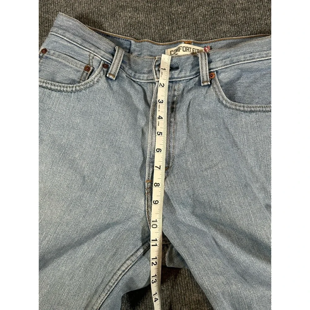 Levi's 560 Comfort Fit Men's Blue Jeans Light Wash Tapered Leg Sz - 33x28